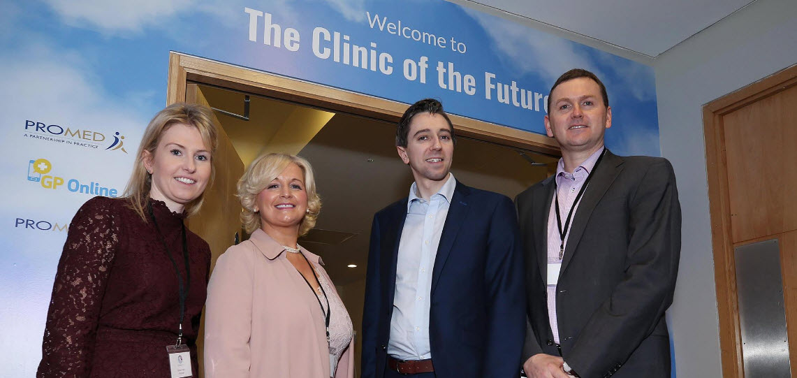 Promed's Clinic of the Future at PCP conference with Simon Harris TD