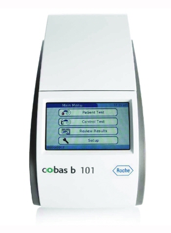 cobas b101 HbA1c and lipid panel testing