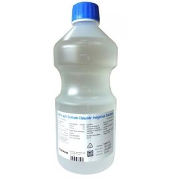B.Braun Saline for Irrigation 0.9%, 1000ml (6 Pack)