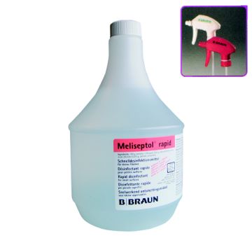 B.Braun Meliseptol Rapid Spray, 1L (Single Unit)