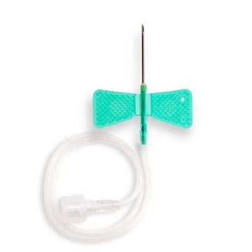 Vasuflo venipuncture 0.8x19mm Green G21  x100