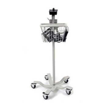 Mobile Stand & Basket (NOT CONNEX) for Spot Vital Signs Monitor and VSM 300 Series Monitors