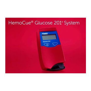 HemoCue Glucose 201+ Analyzer mmol/L whole blood (Fox Adapter+Plug)