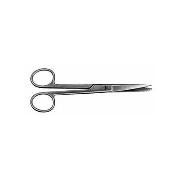 HEBU Medical Straight Surgical Scissors B/S, 15.5cm (Single Unit)