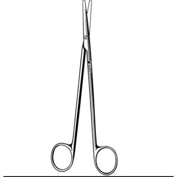 HEBU Medical Metzenbaum Dissecting Scissors, 20cm (Single Unit)