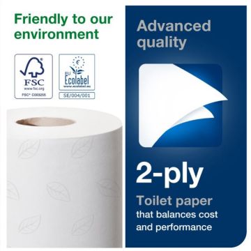 Tork Conventional Toilet Roll Advanced (36 Pack)