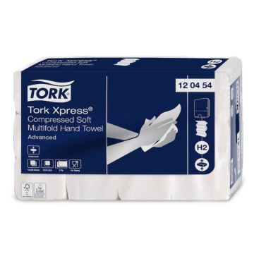Torc Xpress Compressed Soft Multifold Hand Towel Adv 2ply 200 x 12