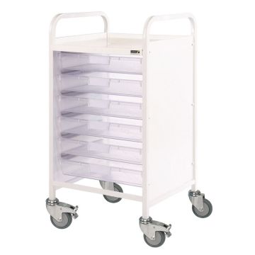 Vista 50 Trolley (6 Clear Trays)