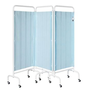 Replacement Pastel Blue Curtain for 3 section screen