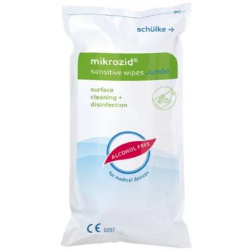 schülke mikrozid Alcohol Free Wipes, Refill (200 Wipes)