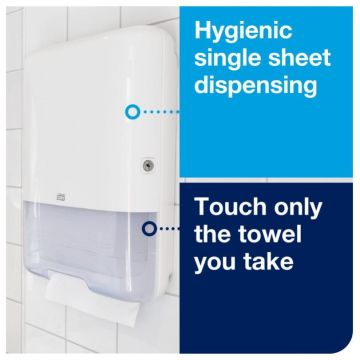 Tork H3 Hand Towel Dispenser for C/Z Fold (White)