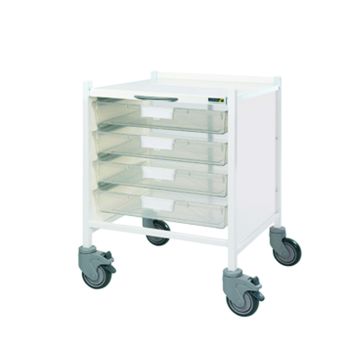 Vista 15 Under Couch Trolley + 4 Shallow Drawers