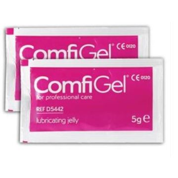 ComfiGel Lubricating Jelly Sachets Clear, 5g (100 Pack)