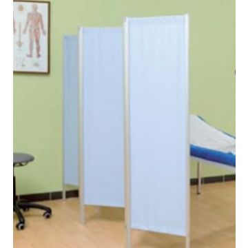 Three Panel Surgery Screen - Light Blue