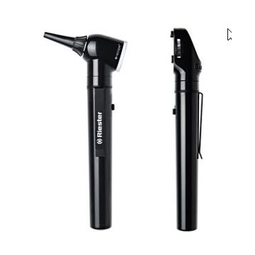 e-scope Otoscope (Black) with LED 3.7V Illumination