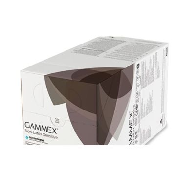Ansell GAMMEX Sterile Non-Latex Sensitive Gloves, Size 8.0 (50 Pairs)