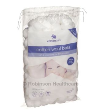 Robinson Healthcare Cottontails Cotton Wool Balls (200 Pack)