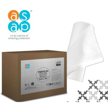 Premium White Couch Rolls 50CM  x 48 M (20") x 9