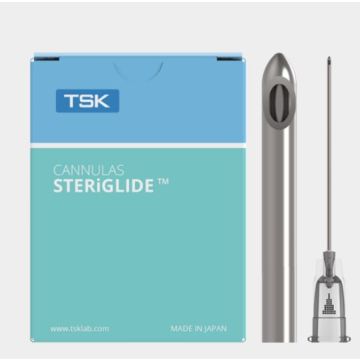 TSK Steriglide Cannula 27G x 25mm (1") x 20