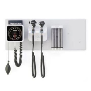 Welch Allyn - GS777 Integrated Wall System with PanOptic Ophthalmoscope, Macroview Otoscope, BP and ear specula dispenser