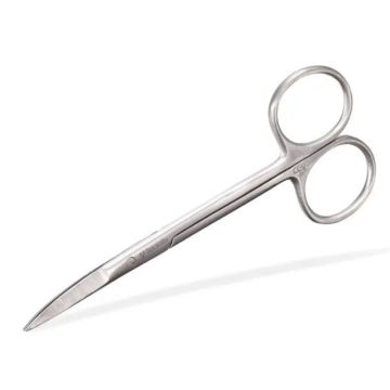 Single Use Iris Scissors Curved (11.5cm) Sterile x 45