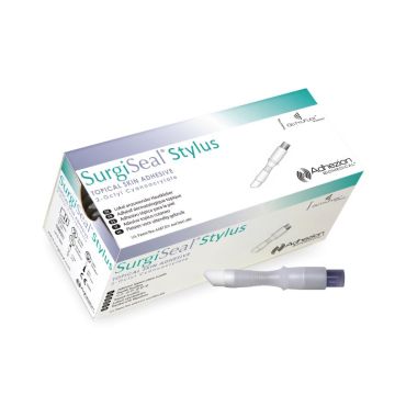 Adhezion Biomedical SurgiSeal Stylus Topical Skin Adhesive, 0.5ml (12 Pack)