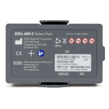 ZOLL® AED 3 Non-Rechargeable Lithium Battery (Up to 5 Years)