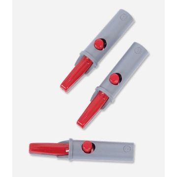 Alligator Clips x 10 (For 4mm Banana Plugs)