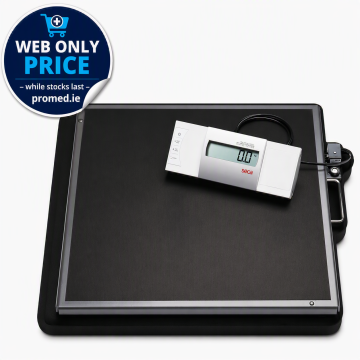 Seca 635 EMR-validated flat scale with extra-large platform