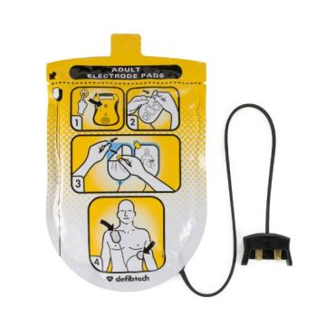 DefibTech Defib Pad Package, Adult (Single Unit)
