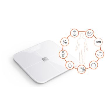 iHealth Fit Smart body analysis scale HS2S (Compatible with iPhone and Android smartphones)