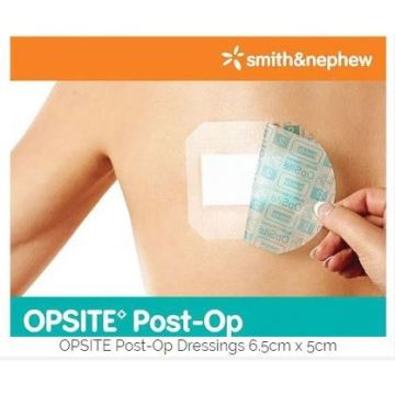 Opsite Post Op Skin Dressing, 6.5 x 5cm x 100