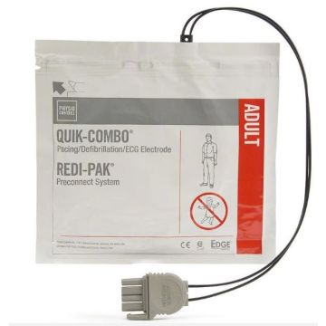 Lifepak Quik-Combo Electrodes with Redi-Pak Preconnect System (Single Unit)