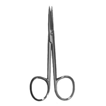 HEBU Medical Straight Ligature Scissors, 11.5cm (Single Unit)