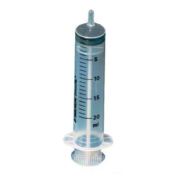 B.Braun Omnifix Leur Solo 3 Piece Syringe, 20ml (100 Pack)