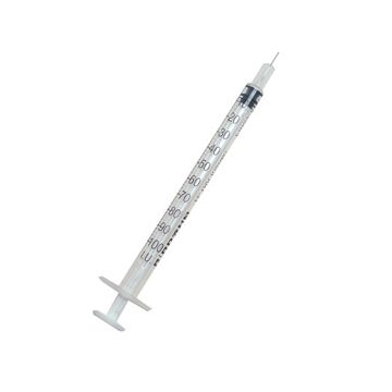 B.Braun Omnifix-F Luer Solo Fine Dose Syringe, 1ml (100 Pack)