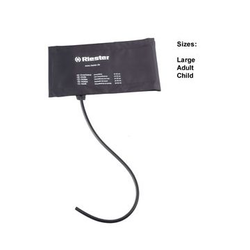 Riester Single Tube Obese Velcro Blood Pressure Cuff, 34-44cm (Single Unit)