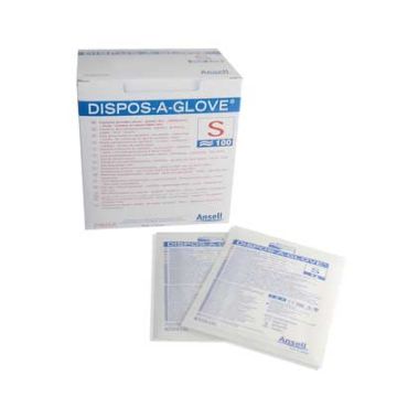 Ethiparat DISPOS-A-GLOVE Sterile Gloves, Small (100 single)