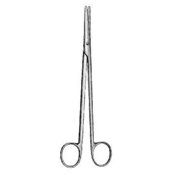 HEBU Medical Metzenbaum Dissecting Scissors, 14.5cm (Single Unit)