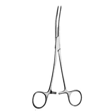 HEBU Medical Rochester Pean Curved Forceps, 14cm (Single Unit)
