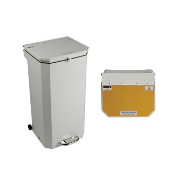 Sunflower 70L Yellow Clinical Waste Disposal Bin