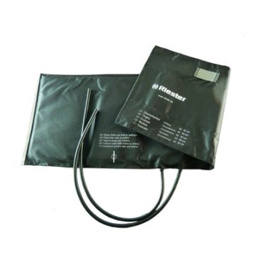 Riester Two Tube Thigh Velcro Blood Pressure Cuff, Thigh Circumference 42-50cm (Single Unit)