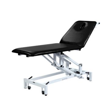 Sunflower 2 Section Hydraulic Plinth (Black)