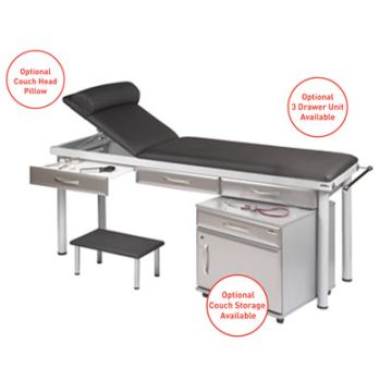 Practitioner De Luxe Couch (Black)