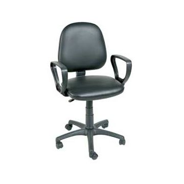 Sunflower Operator Chair with Arms (Black)