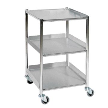 ST4 Surgical Trolley (1 Shelf + 2 Trays)