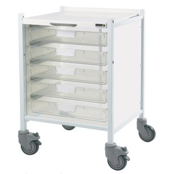 Vista 40 Clinical Trolley (White)