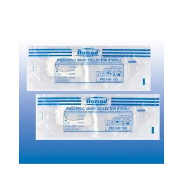 Romed Paediatric Urine Collection Bags, Sterile (100 Pack)