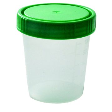 Romed Urine Sample Container, 120ml (100 Pack)