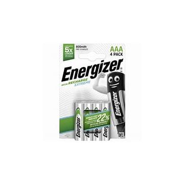 Energizer Recharge Extreme AA / NH15 2300mAh Batteries 4pk